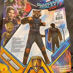 Guardians of the galaxy volume 2 rocket costume size 8 to 10